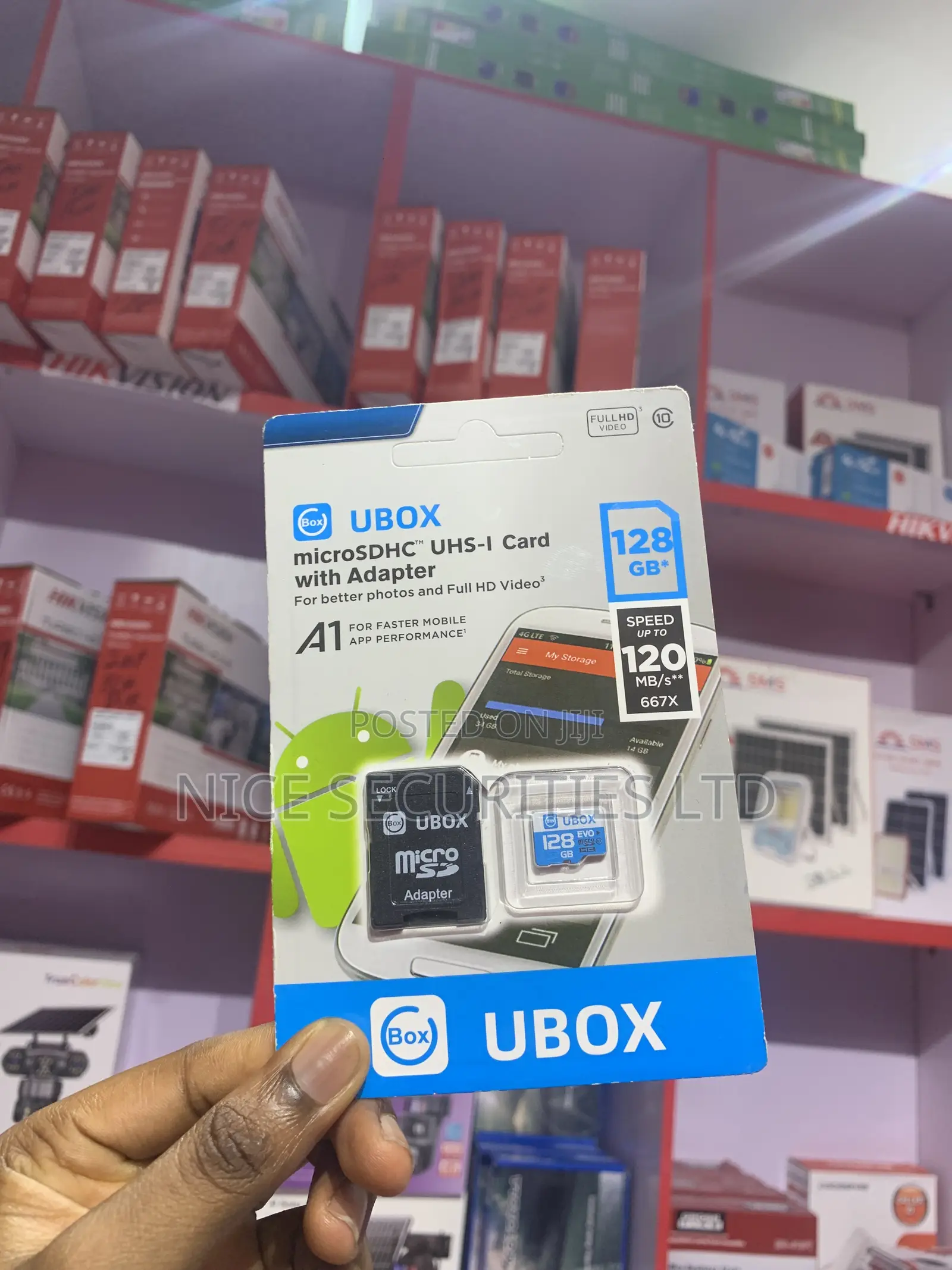Original Ubox Memory Card 128GB