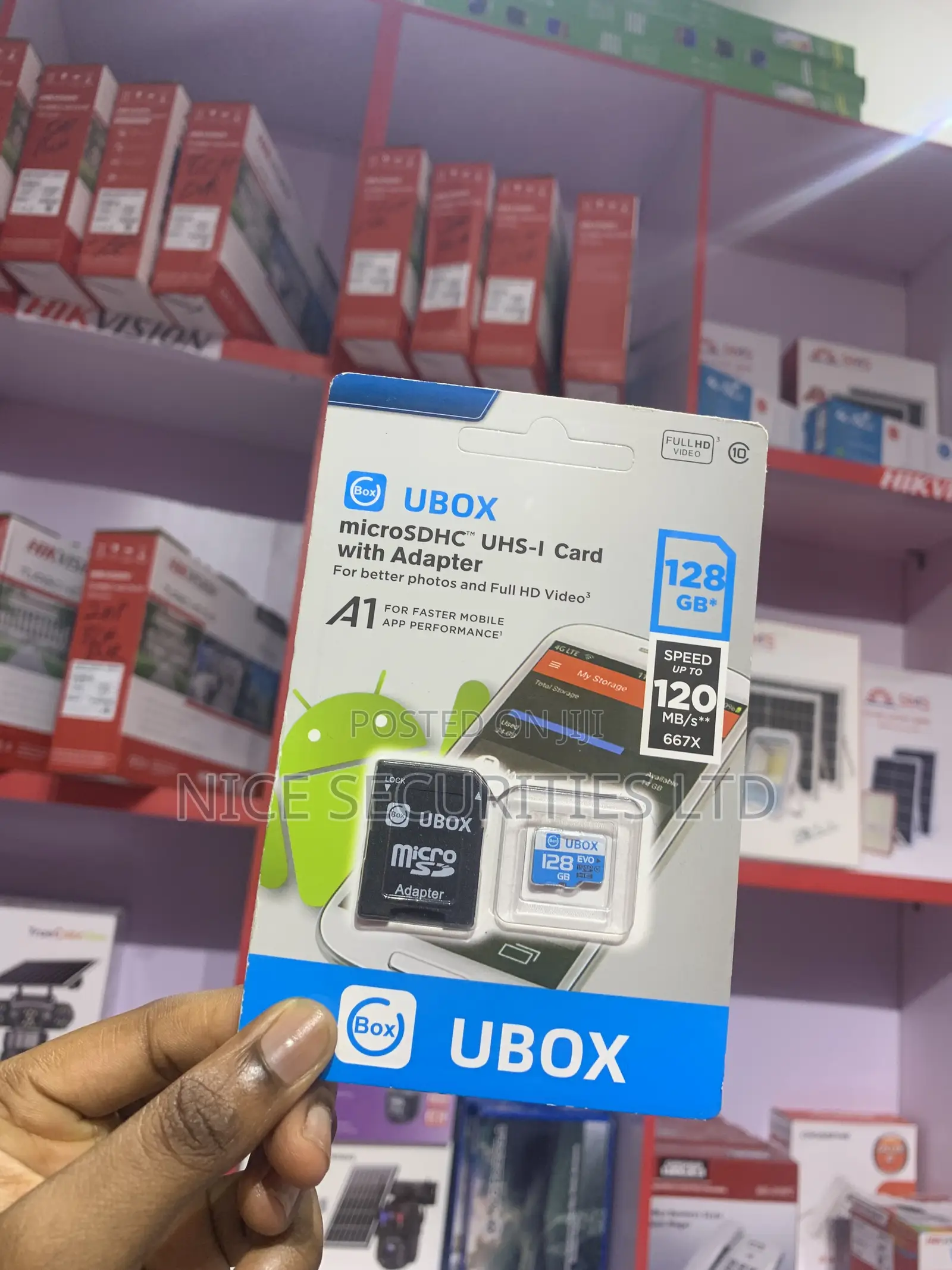 Original Ubox Memory Card 128GB