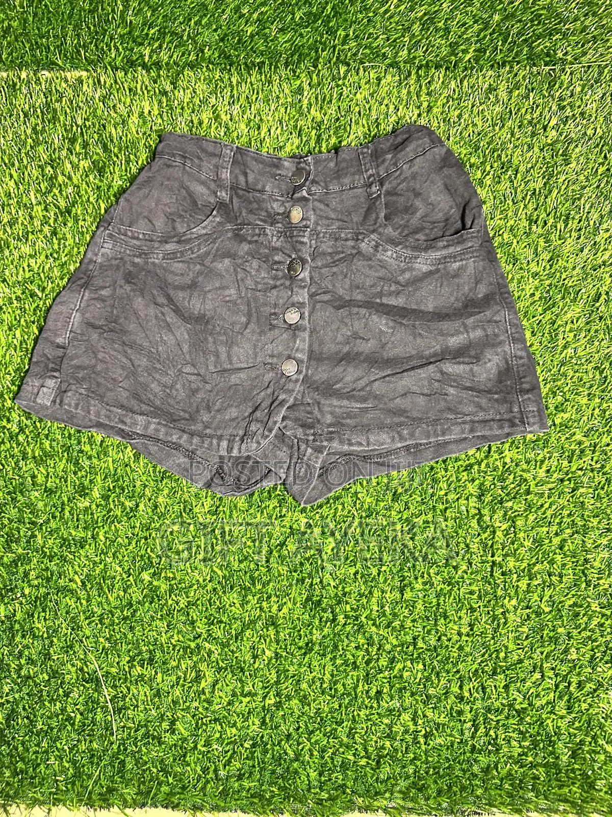 Denim Bum Short