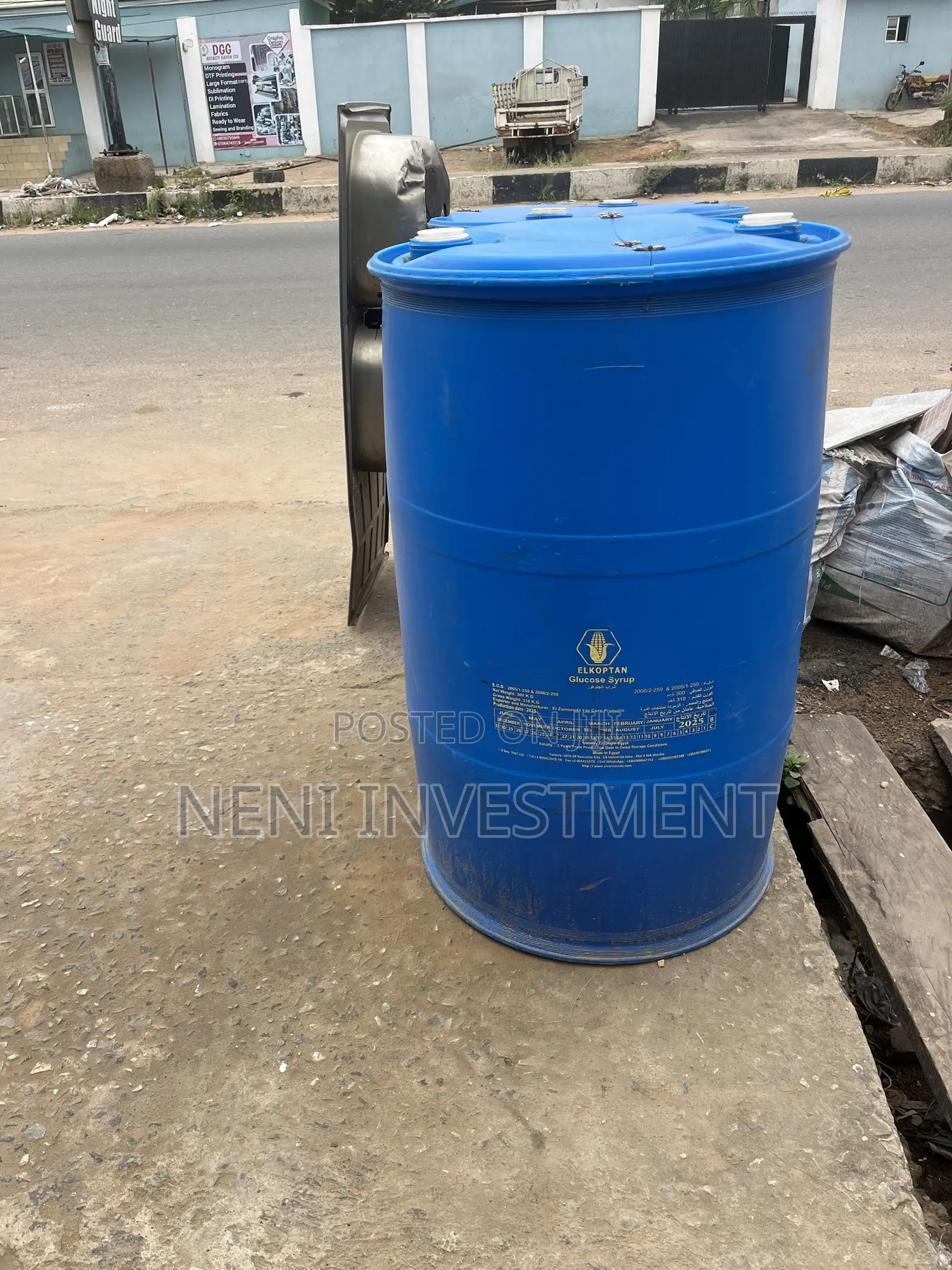 Multipurpose Blue Bin for Residential Use