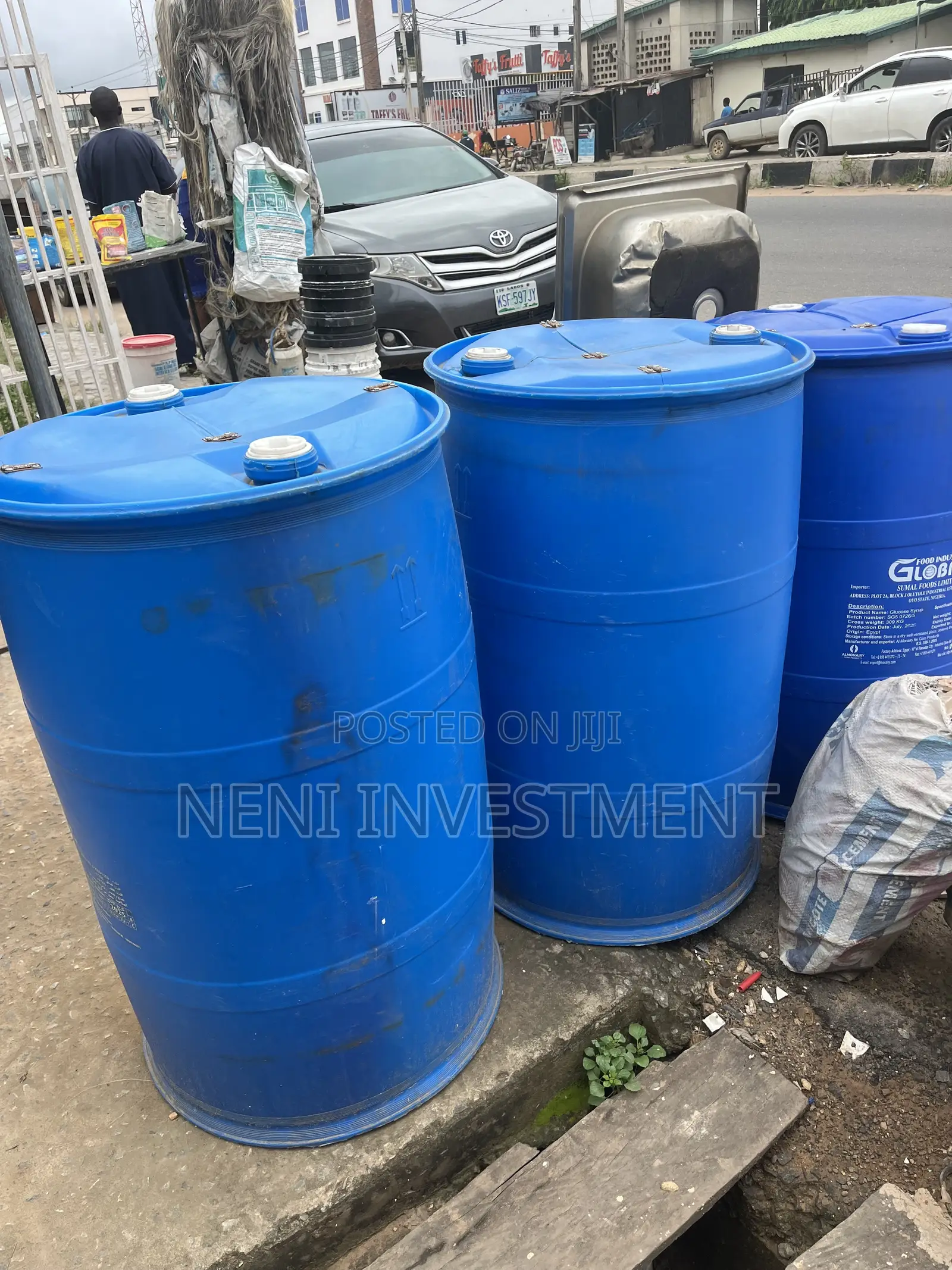 Multipurpose Blue Bin for Residential Use