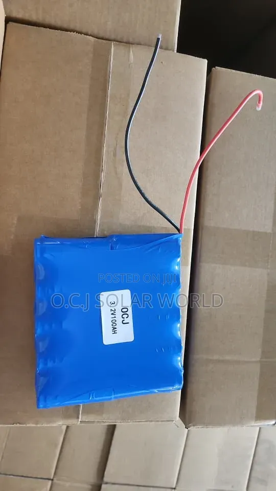 O C J Solar Lithium Battery 3.2volts 100ahs