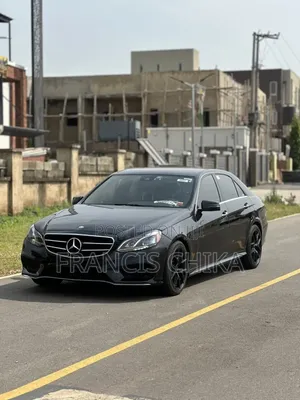 Mercedes-Benz E350 2015 Black