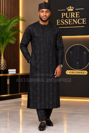 Original Pure Essence Swiss Cotton - Men Native Kaftan - All Colors