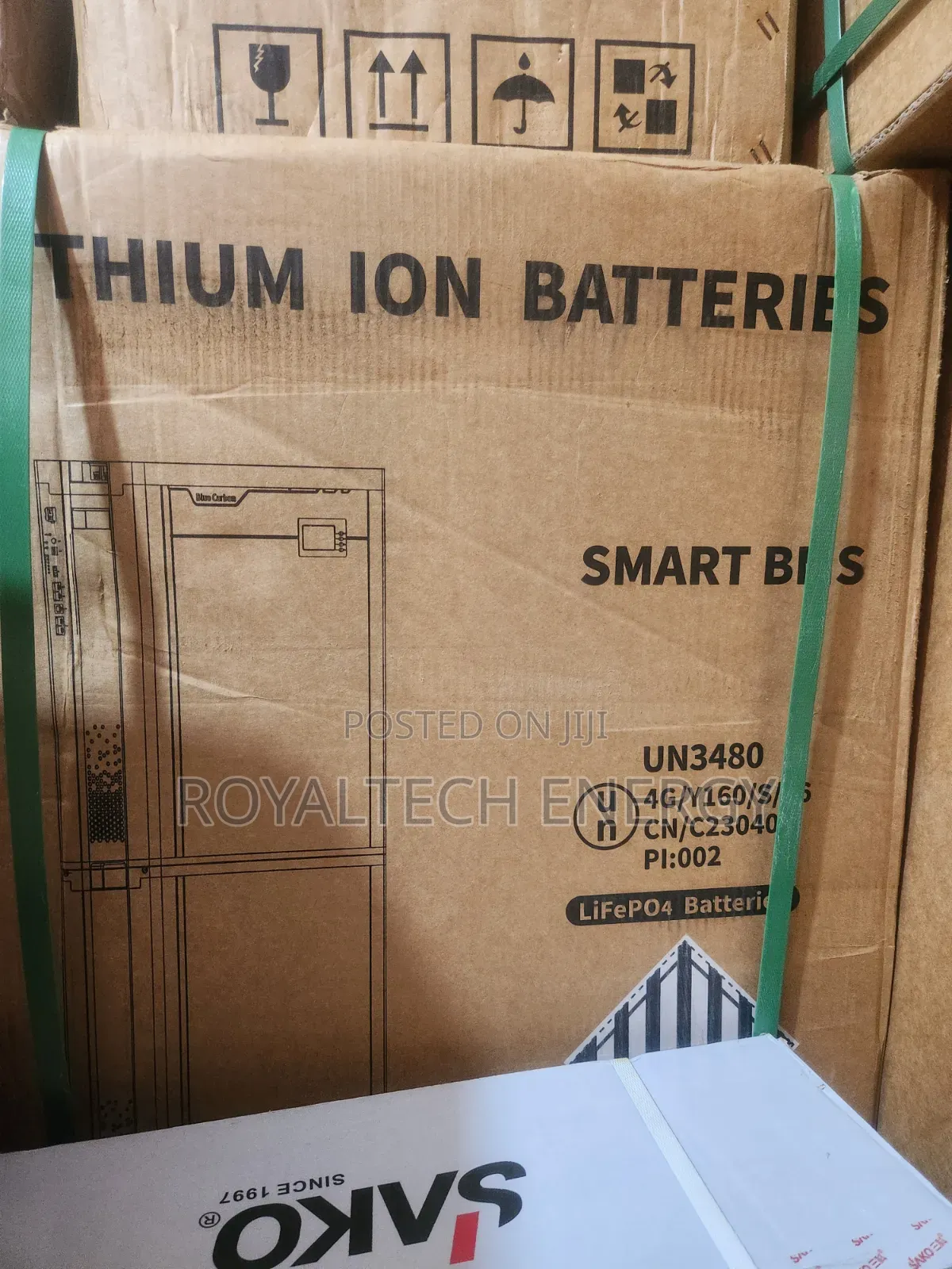 Blue Carbon 10kwh Lithium Phosphate Battery