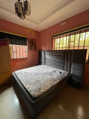 6by6 Bed Frame, Mattress and Two Drawer