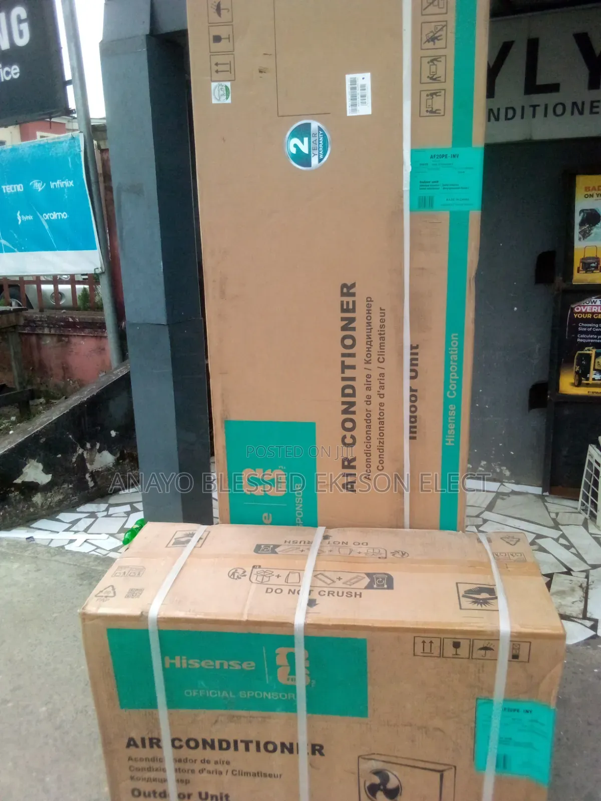 Hisense Standing AC 2hp Inverter