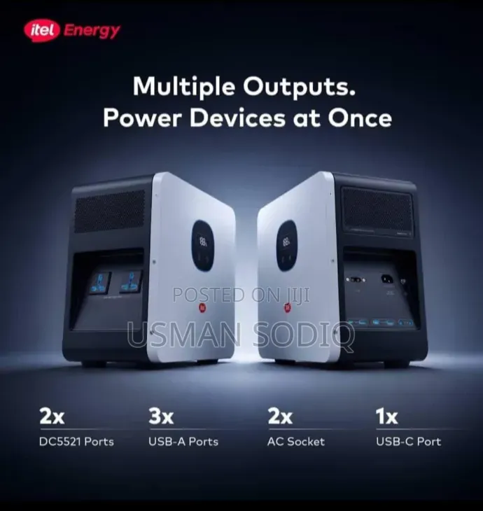 Itel Power Tank 1kva 2kWh.