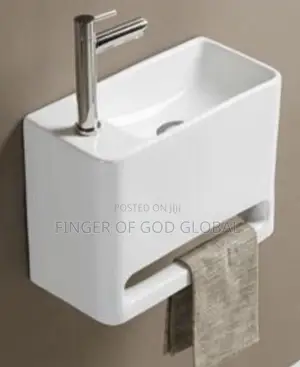Ceramics Wall Mounted Wash Basin 40x20cm
