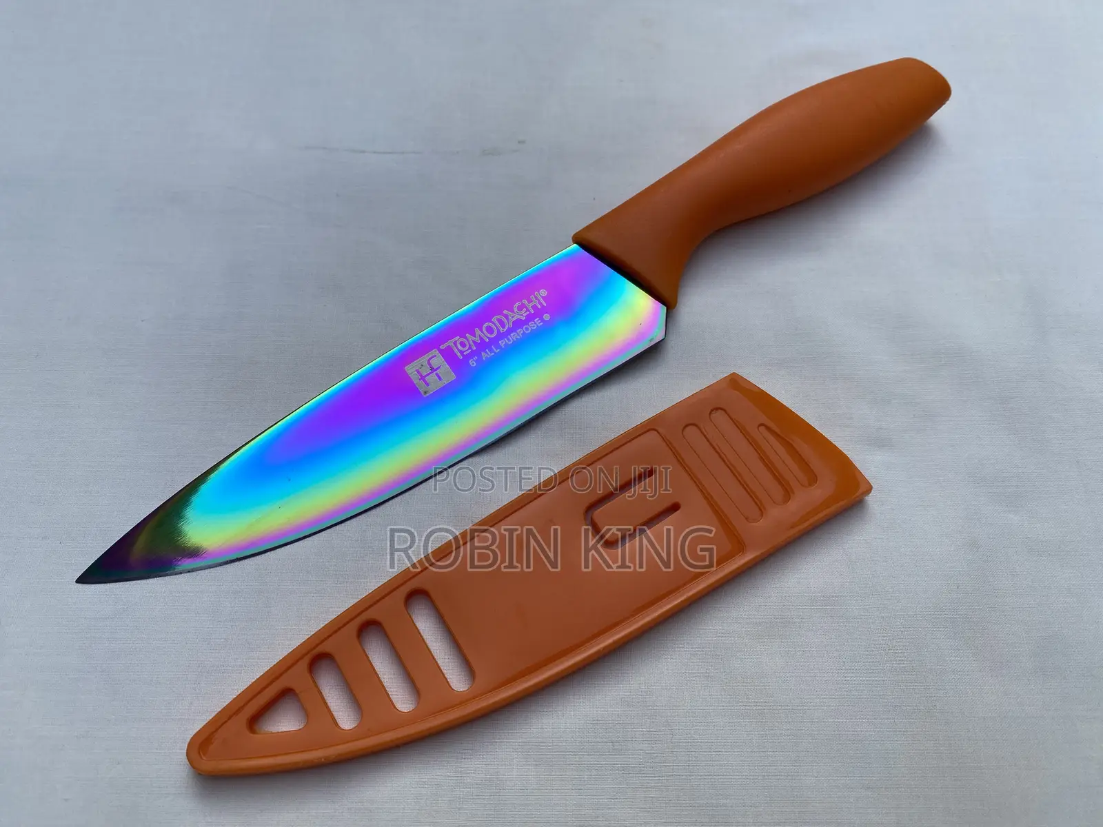 HAMPTON FORGE Tomodachi Rainbow 6 Inch Chef Knife