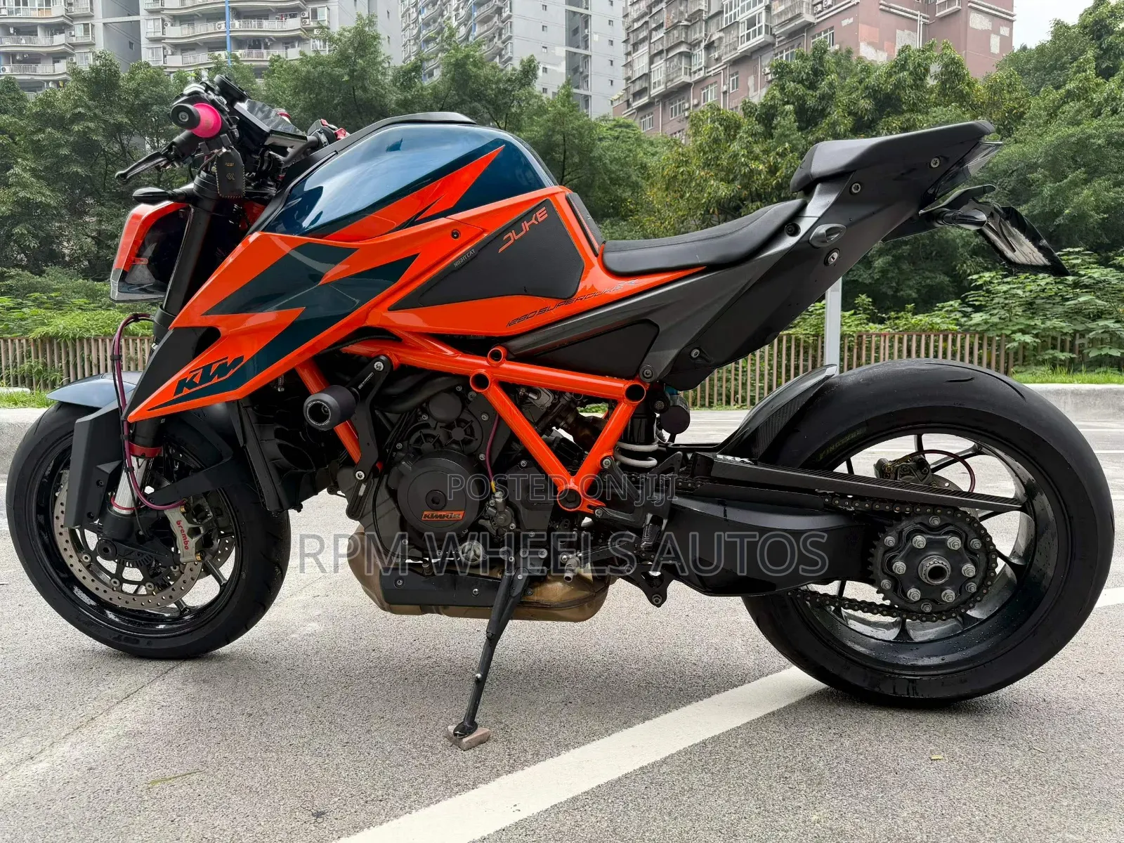 KTM 2021 Orange