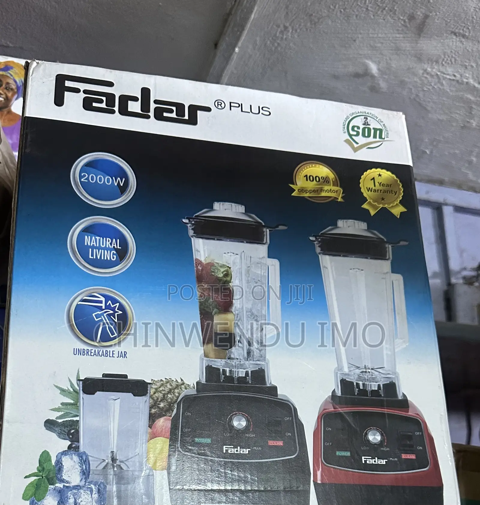 Fadar Plus 2000W High Performance Blender