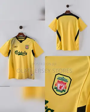 Liverpool Retro Jersey Available in Store High Quality