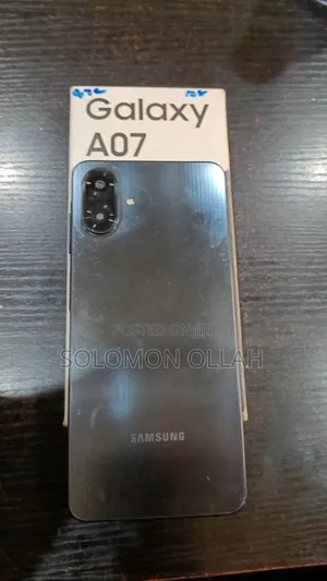 Samsung Galaxy A07 4G 128 GB Black