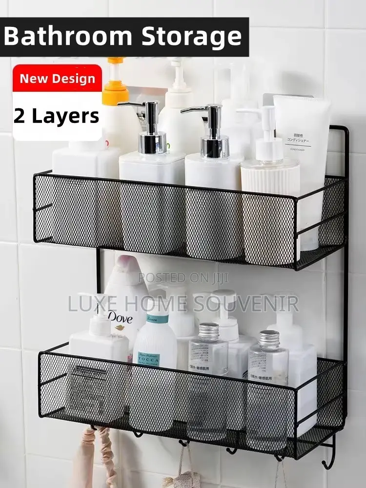 2 Layer Bathroom Storage Rack