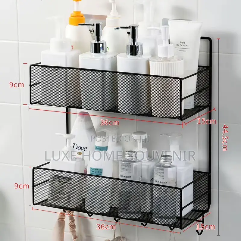 2 Layer Bathroom Storage Rack