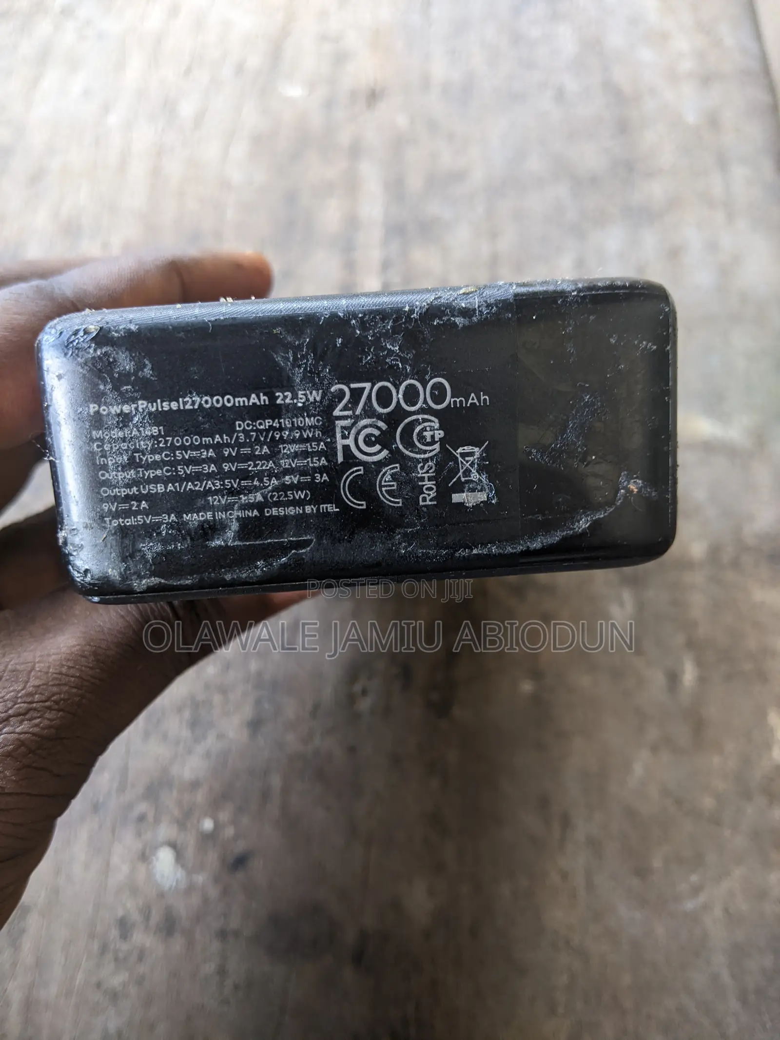 Itel Powerpluse 27000mAh 22.5W