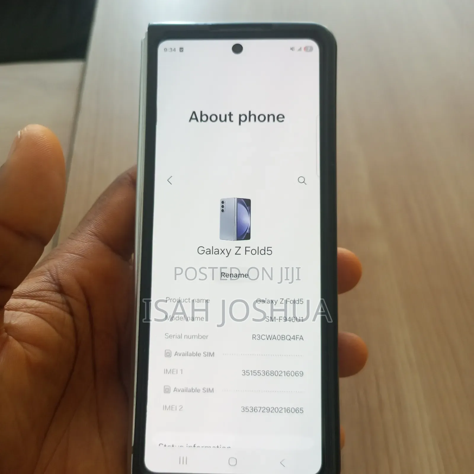 Samsung Galaxy Z Fold 5 256 GB