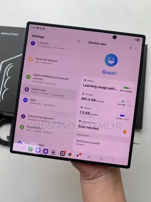 New Samsung Galaxy Fold 512 GB Blue