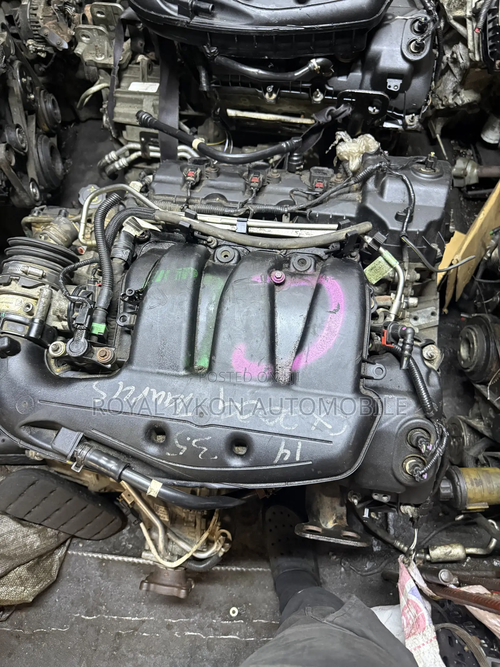 Complete Engine Ford Edge 2014 V6