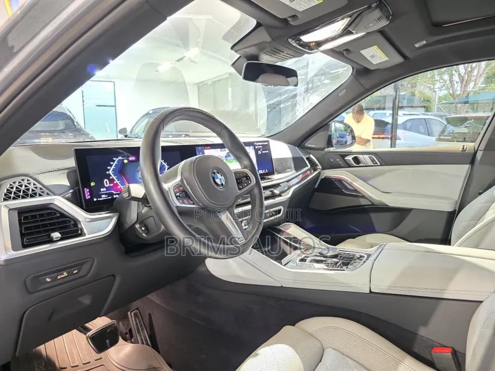 New BMW X6 2025 Gray