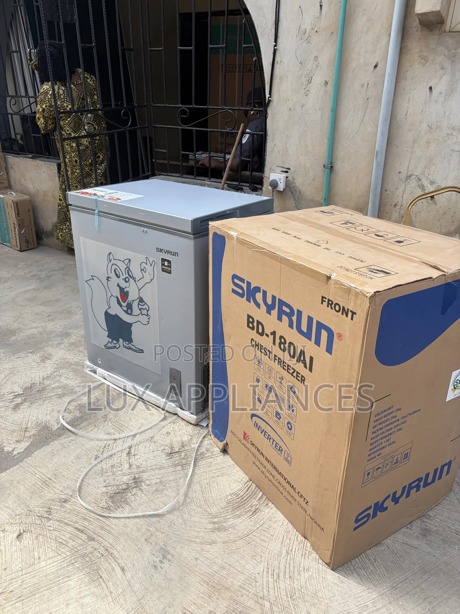 Skyrun BD-180AI Household Deep Freezer