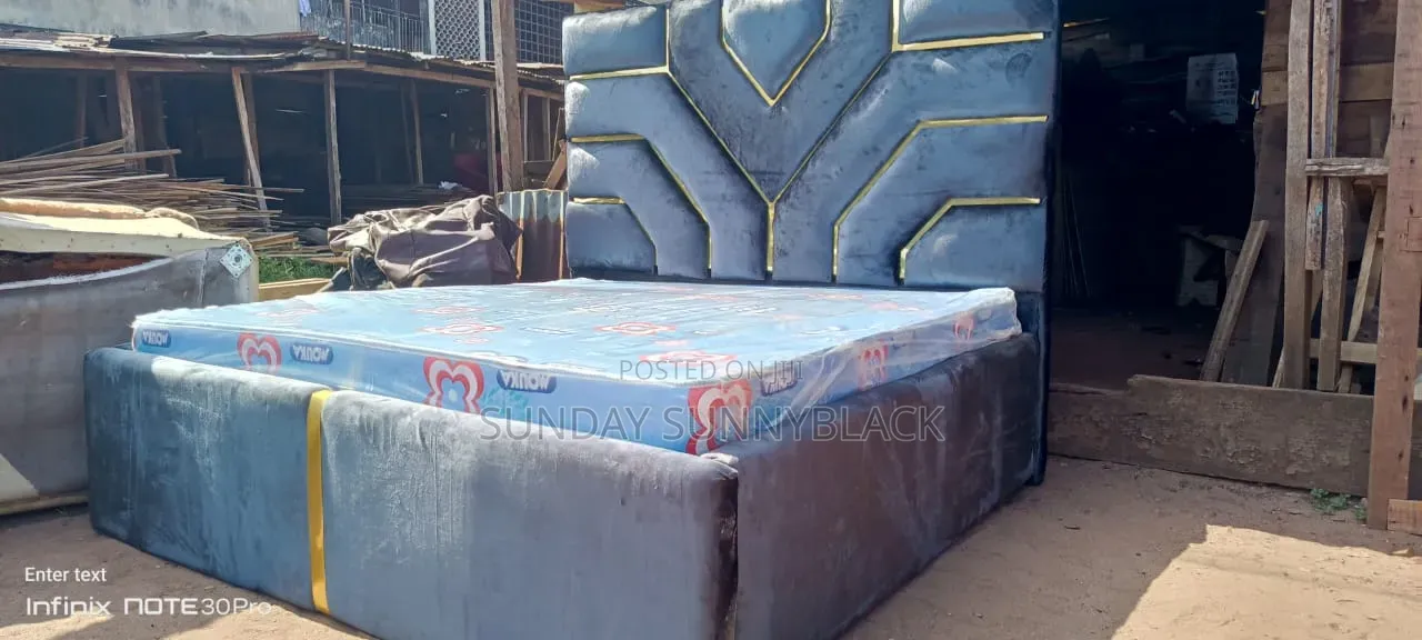 6by6 Bed Frame and Mattress