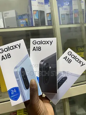 New Samsung Galaxy A18 128 GB Blue