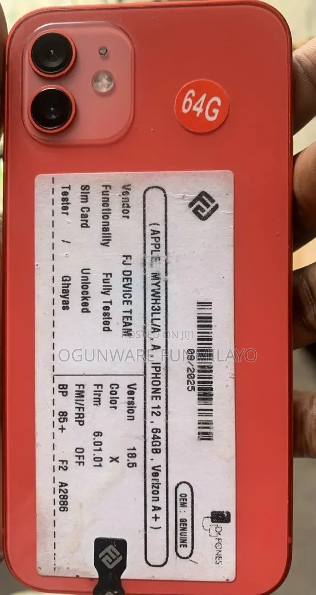 Apple iPhone 12 64 GB Red