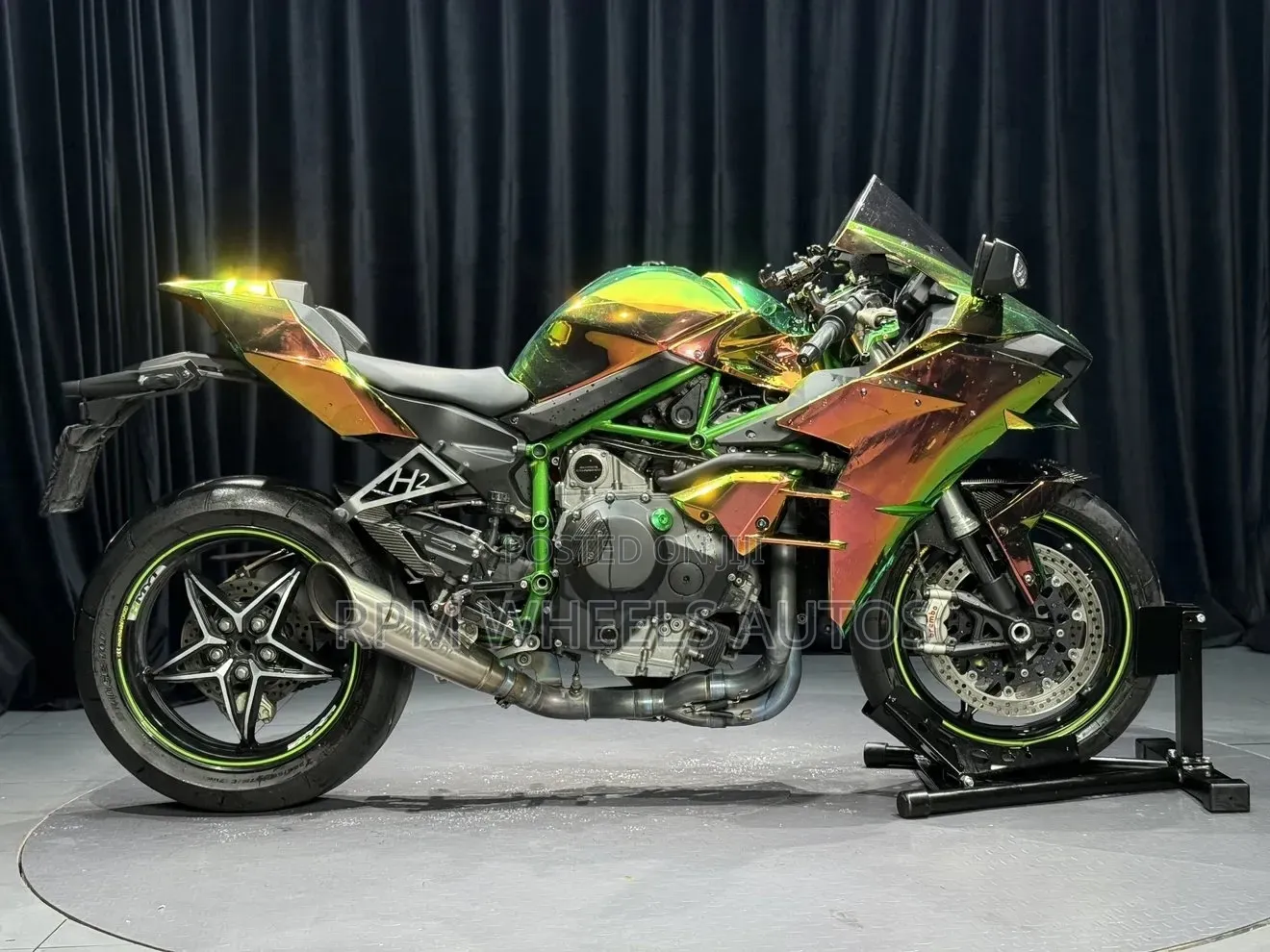 Kawasaki Ninja H2 2015 Gold