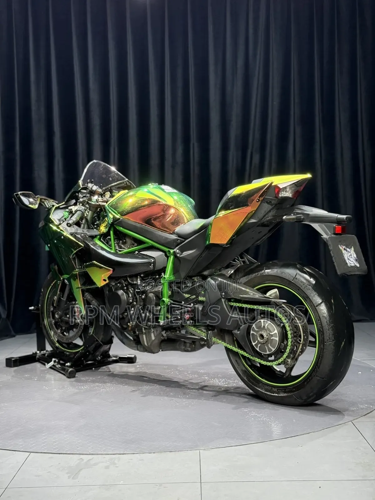 Kawasaki Ninja H2 2015 Gold