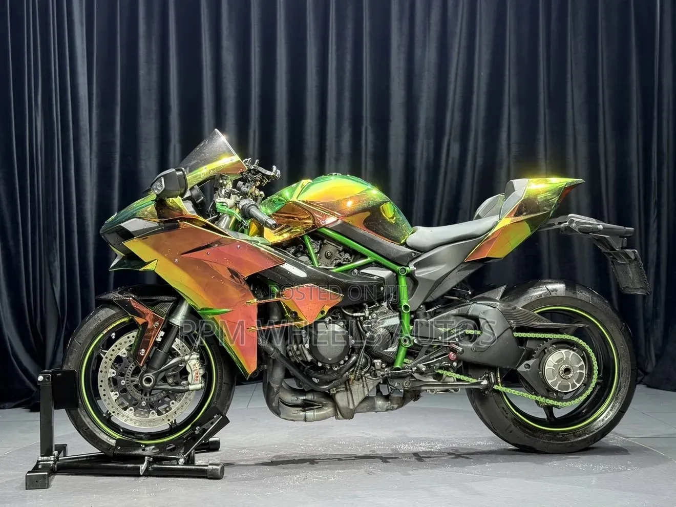 Kawasaki Ninja H2 2015 Gold