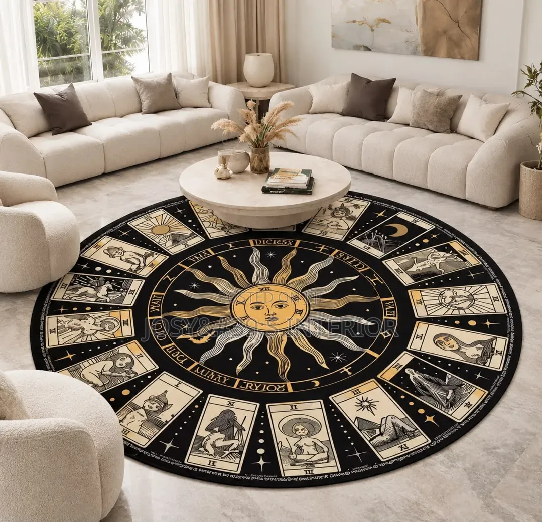 Circular Center Rug