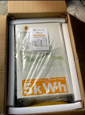 5D 5kwh 25.6V Lithium LiFePO4 Battery Ecolion
