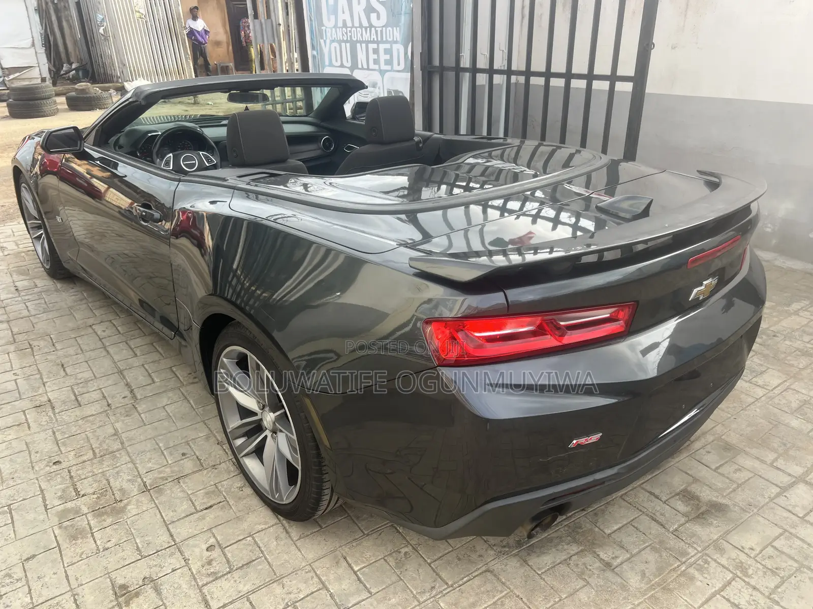 Chevrolet Camaro 2017 Gray