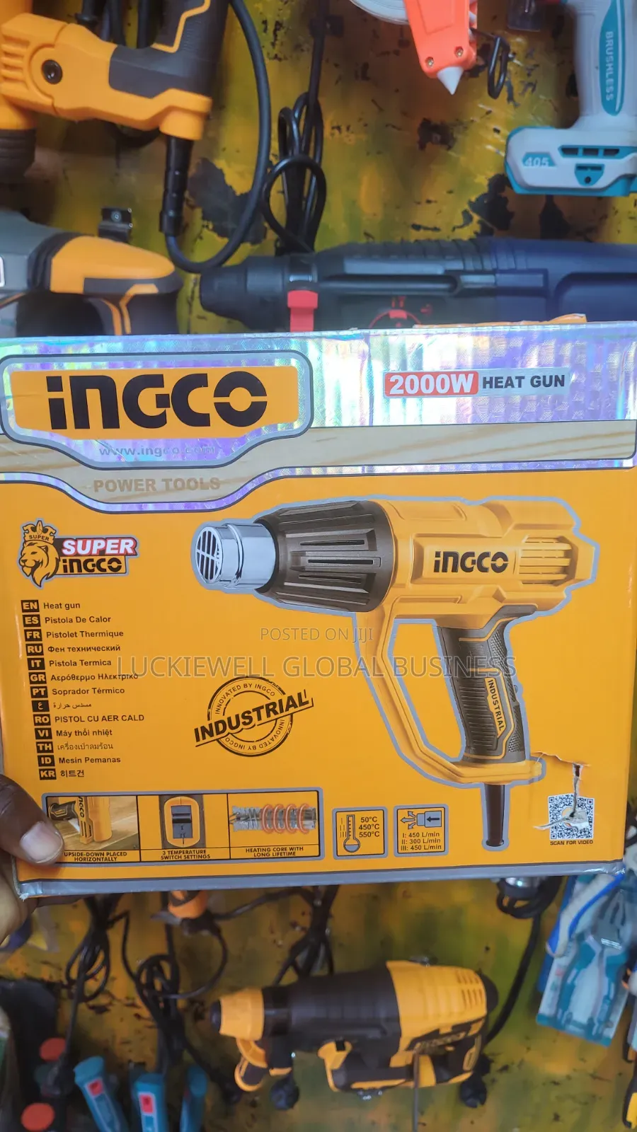 Heat Gun 2000w