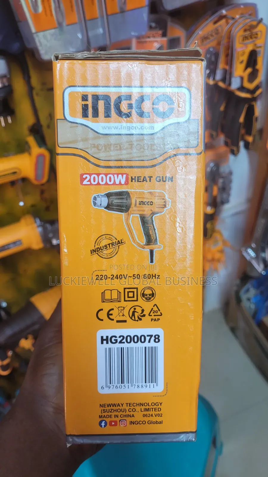 Heat Gun 2000w