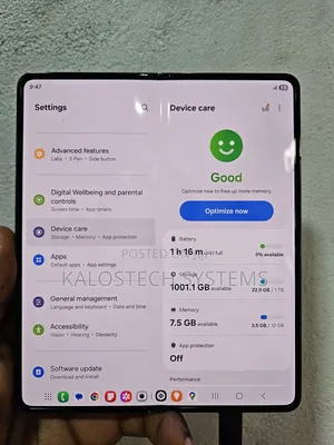 Samsung Galaxy Z Fold4 1 TB Black