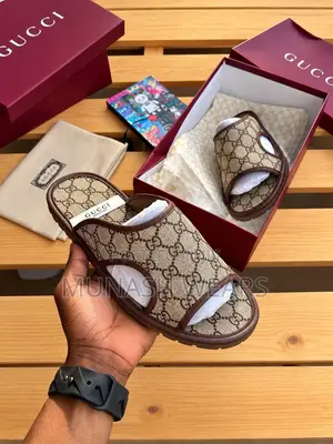 Gucci Cover Leather Slipers 40-46 Available