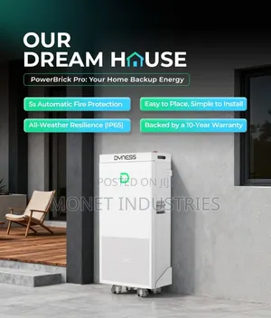 16kwh Dyness 51.2vdc Powerbrick Lithium Battery