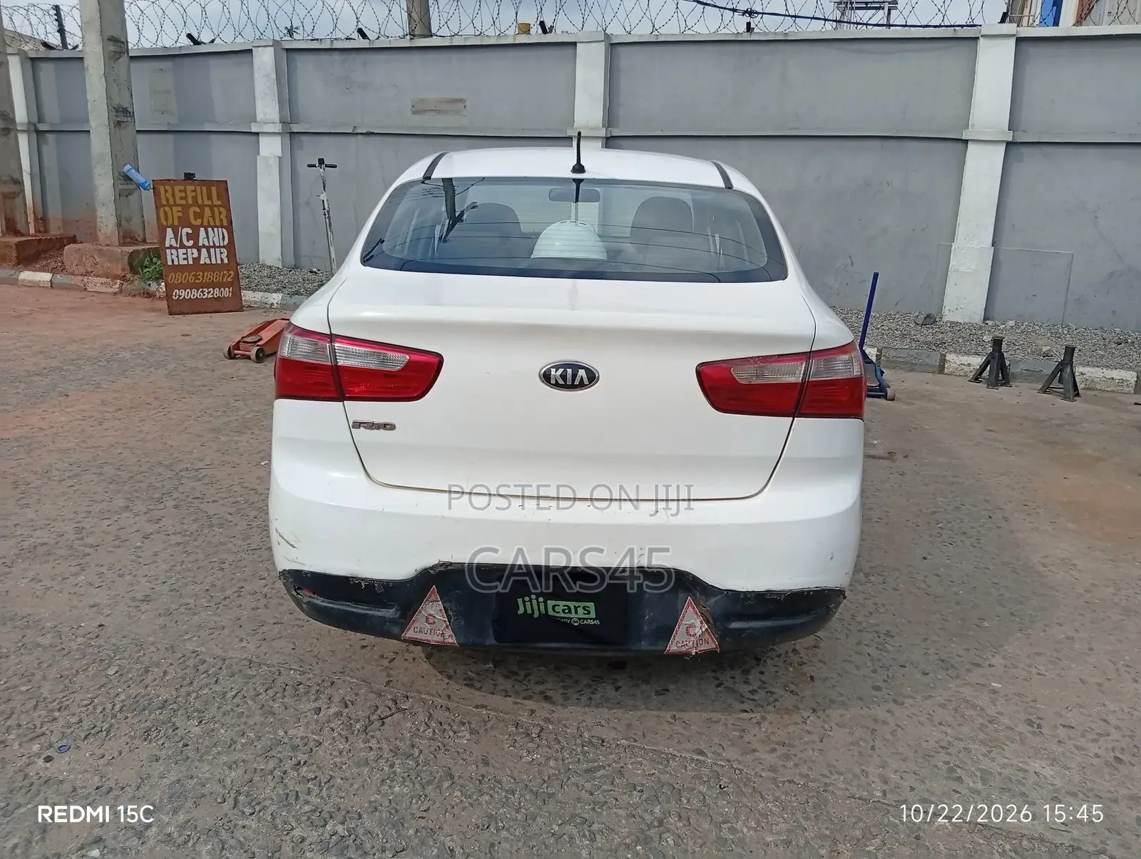 Kia Rio 2013 White
