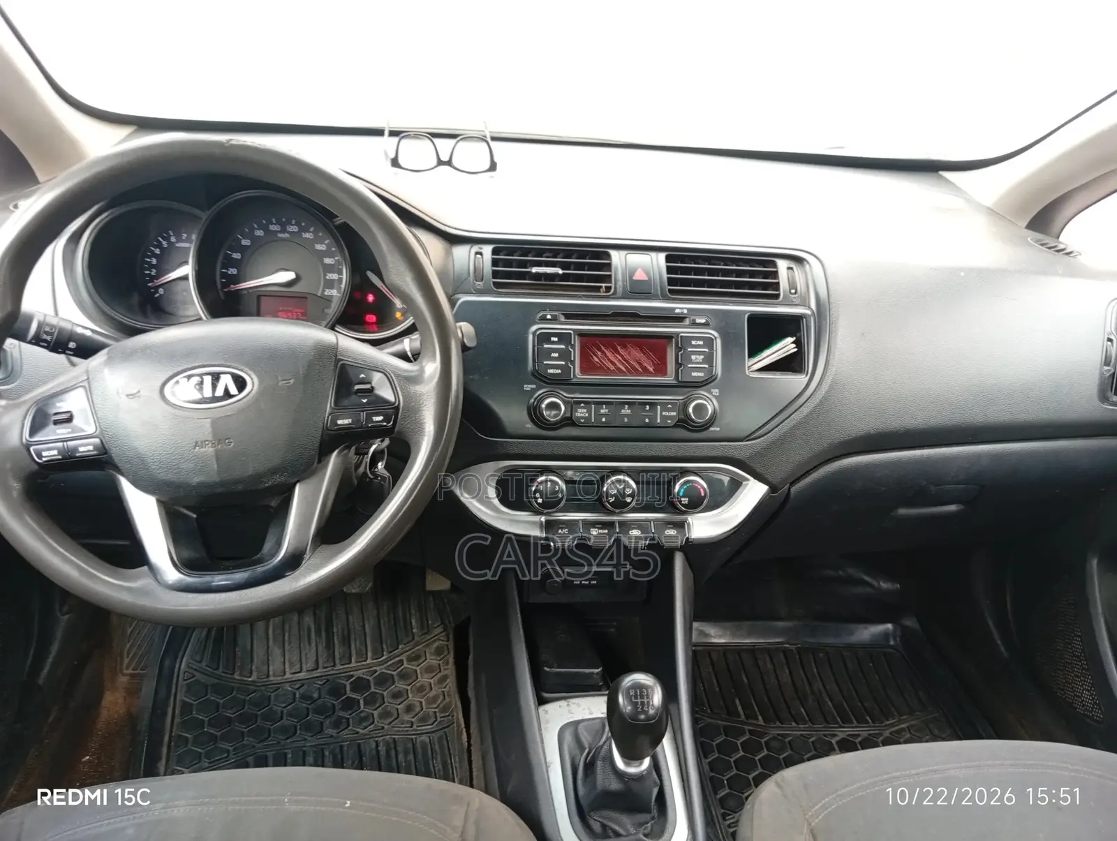 Kia Rio 2013 White