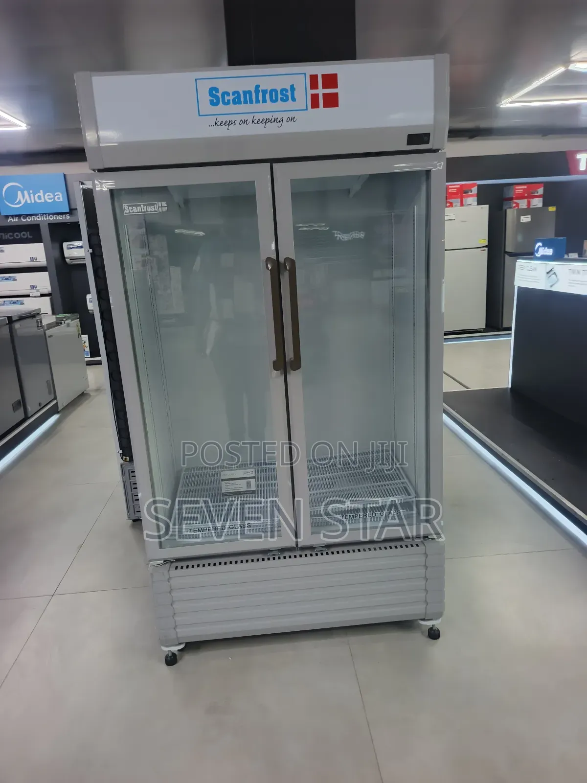Scanfrot Chiller 600litres 6 Layer Shelve Bottle Cooler