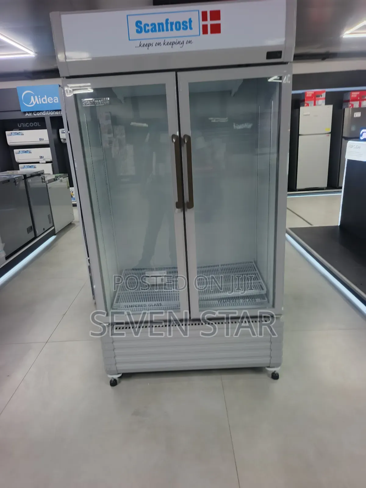 Scanfrot Chiller 600litres 6 Layer Shelve Bottle Cooler