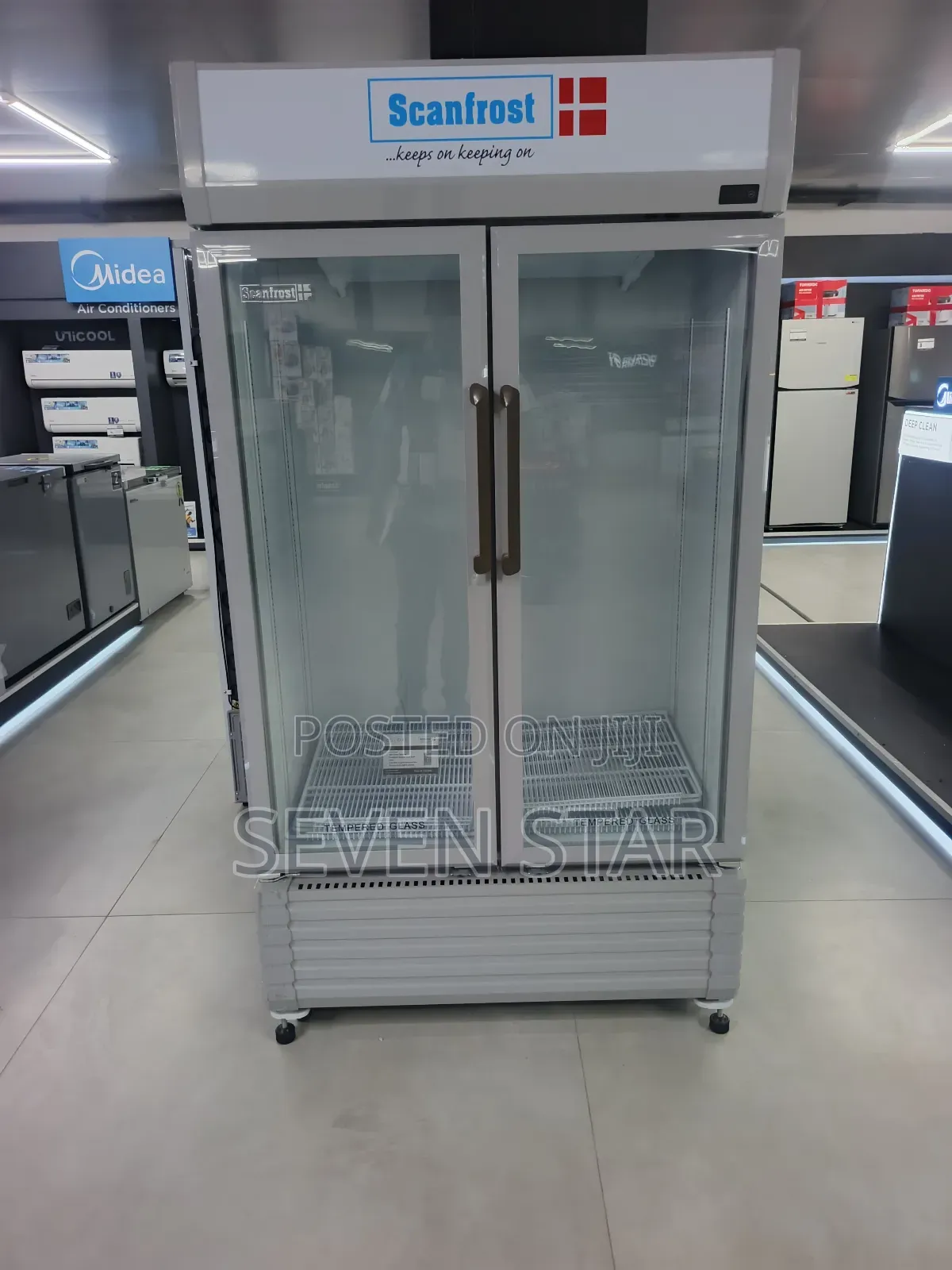 Scanfrot Chiller 600litres 6 Layer Shelve Bottle Cooler