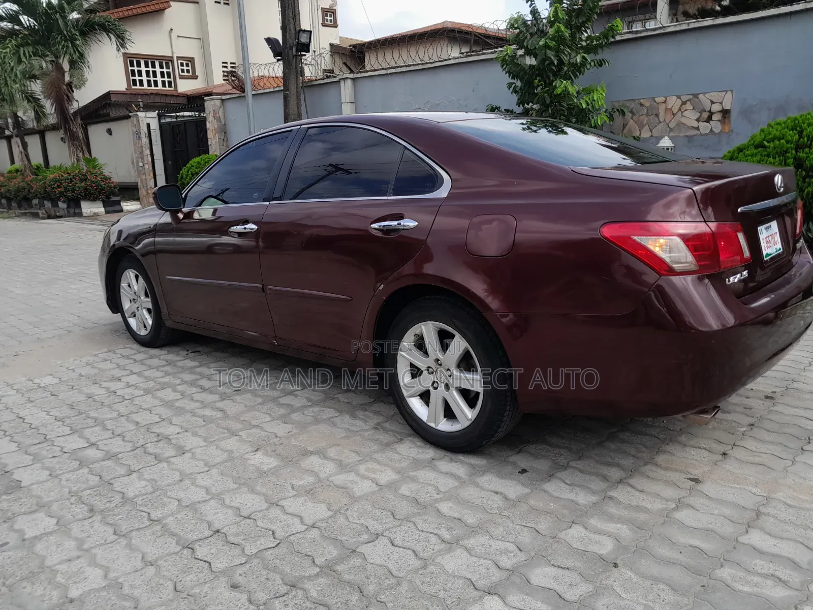 Lexus ES 350 2007 Maroon