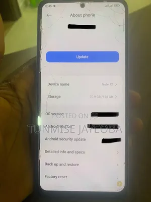 Xiaomi Redmi Note 12 128 GB Blue