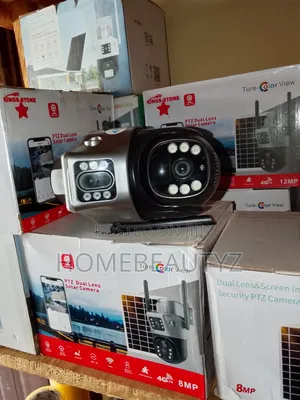 Dual Lens Solar PTZ 4g Camera