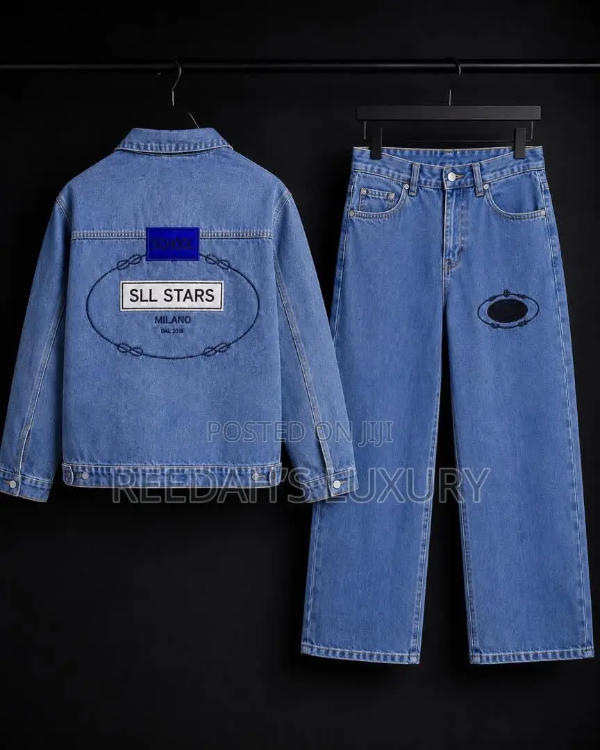Men’s Denim 2-Piece Set