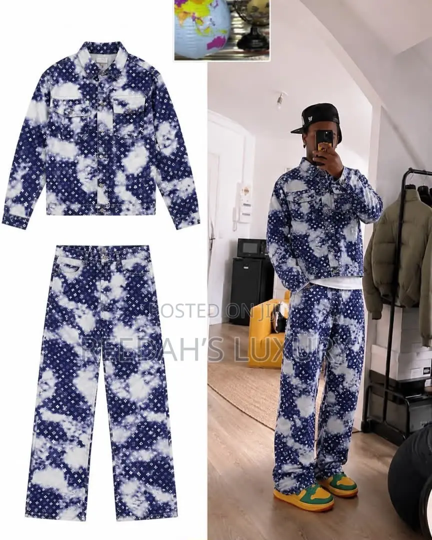 Men’s Denim 2-Piece Set